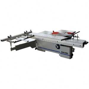 Sierra de mesa deslizante de alta precisión para carpintería, sierra de mesa con mesa deslizante para tableros artificiales de 45/90 grados - Product Image 6
