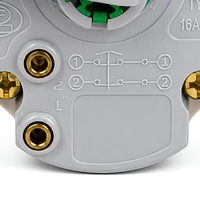 Thermostat de chauffe-eau électrique avec interrupteur (modèle 16A) – Interrupteur de sécurité bipolaire rotatif
