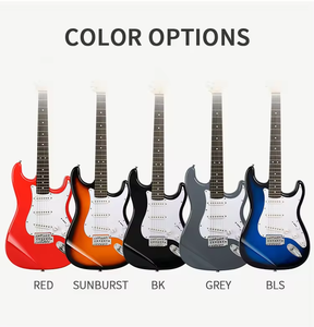 Di alta qualità strumento a corda musicale <span class=keywords><strong>chitarra</strong></span> elettrica Jembe pittura Top Body all'ingrosso - Product Image 4