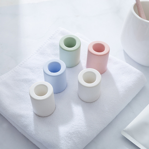 Set di Quattro Portaspazzolini in Diatomite Super Assorbente ed Ecologico, <span class=keywords><strong>Design</strong></span> Moderno, Sottobicchieri per Bagno, Accessori per la Casa - Product Image 4