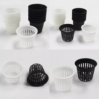 Grand pot et coupelle en plastique PP de 4 pouces pour système hydroponique NFT, agriculture, plantation et culture de légumes
