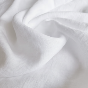 White <b>linen</b> fabric by the yard, Soft white <b>linen</b> fabric for clothing, White fabric for <b>curtains</b> <b>linen</b> for dress, pants, clothing - Product Image 1