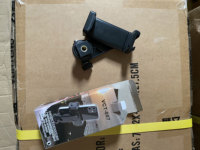 Penjepit vertikal ponsel kamera, sepatu panas klip 360 derajat 57 hingga 85mm, dudukan ponsel dapat diputar braket tetap, Tripod klip kamera ponsel