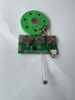 Chip Musical para Tarjetas de Felicitación, Módulo de Sonido Pregrabado Activado por Luz, Grabable por el Usuario de 3 a 5000 Segundos, para Juguetes y Regalos