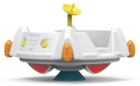 Carrousel de parc d'attractions en plastique à prix d'usine, cheval à bascule, chaise pivotante pour enfants, utilisation extérieure, couleur personnalisée