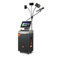 Haut-parleur rechargeable avec écran de 15,6 pouces et entrée microphone, système audio portable haute puissance pour événements en plein air