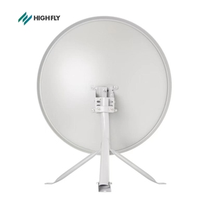 Highfly 80-<strong>90cm</strong> 0.6mm Ku Band Outdoor <strong>Satellite</strong> <strong>Dish</strong> with Steel Board Construction and Wall/Ground Mount - Product Image 3