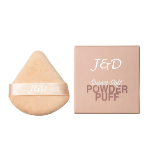 Ventas calientes Pink Velour Makeup Puff Herramientas de belleza para cosméticos faciales Polvo suelto Puff con logotipo privado personalizado - Product Image 3