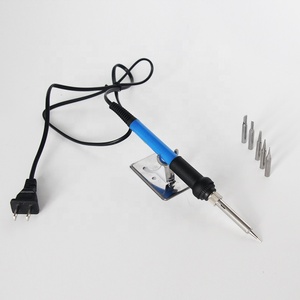 Juego de soldadores eléctricos de 110V y 60W, siete herramientas de instalación ecológicas seguras con temperatura ajustable, coronas, coronas, tiaras - Product Image 3