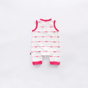 Produit pour bébé le plus vendu en gros, Nouveaux vêtements pour bébé de qualité supérieure, Combinaison rayée - Product Image 5