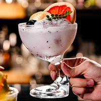 IJscoupe, dessertbeker, restaurantkom, fruitsapglas, melktheekop, milkshakebeker, koude drank, cocktailbeker voor thuis- en cafégebruik
