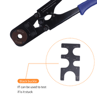 LEKON-Herramienta de prensado de cables, abrazadera de línea de alta calidad, herramientas de prensado de cables de mano, TC-1, WX-1626