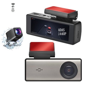 3.16 "Màn hình 1440p/4K WIFI GPS <span class=keywords><strong>2K</strong></span> + 1080P tầm nhìn ban đêm 170 Độ góc rộng TACHOGRAPH ADAS 24 giờ đậu xe giám sát hộp đen - Product Image 1