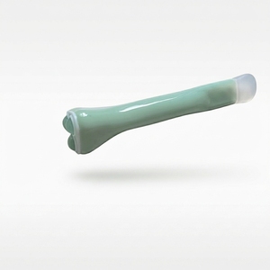 Applicateur de crème pour les yeux 2-en-1 de qualité supérieure avec des perles de massage en jade naturel pour le soin des yeux - Product Image 1