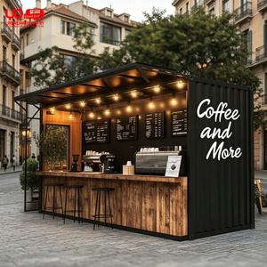 Restaurant préfabriqué en conteneur maritime Urdream, kiosque de restauration rapide pour les entreprises commerciales en plein air - Product Image 2