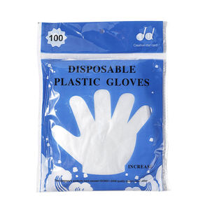 Gants jetables en PE colorés pour usage domestique, imperméables, résistants aux fumées et aux huiles, gants transparents à la mode - Product Image 5
