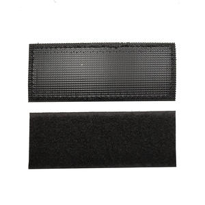 Lettres anglaises personnalisées patchs en feutre plastique brodés avec réfléchissant pour gilet tactique insigne arrière - Product Image 4