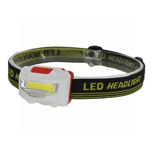 Siêu sáng xách tay COB <span class=keywords><strong>Led</strong></span> Đèn Pha mini 3xAAA pin đầu <span class=keywords><strong>Torch</strong></span> cho cắm trại câu cá ngoài trời-nhựa cơ thể - Product Image 1