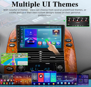 วิทยุติดรถยนต์ Android 15 สำหรับ Toyota Sienna ปี 2004-2010 รองรับ Carplay หน้าจอสัมผัส 7 นิ้ว ระบบ Android Auto พร้อม Bluetooth GPS FM RDS EQ+กล้องมองหลัง AHD ฟรี - Product Image 6