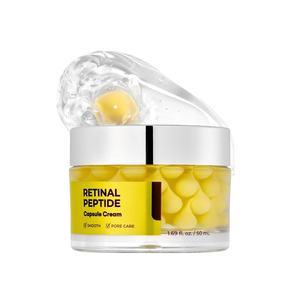 Crema en Cápsulas con Péptidos Retinales 3 en 1, Hidratante Reafirmante con Retinol (Vitamina A) y Niacinamida, Cuidado de la Piel Coreano - Product Image 5