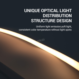 Bande lumineuse en silicone néon super lumineuse 24V LED flexible IP67 5000mm 2700K/4100K/6000K CRI90 3 ans de garantie hôtels - Product Image 5