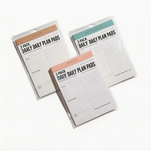 Bloc-notes minimaliste pour planificateur quotidien, liste de choses à faire, bloc d'horaire pour le travail au bureau - Product Image 3