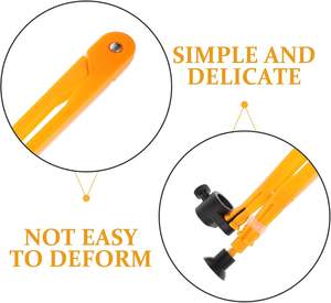 Compás <span class=keywords><strong>de</strong></span> Dibujo Profesional Foska Amarillo <span class=keywords><strong>de</strong></span> Gran Tamaño, 45 cm / 18 Pulgadas, para Pizarra Blanca, Dibujo <span class=keywords><strong>en</strong></span> Pizarra, Demostración del Profesor - Product Image 4