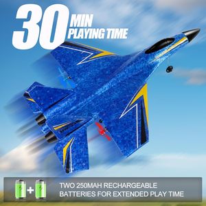 Modèle d'avion planeur télécommandé 820 SU 27 290 mm 2,4 G 2,5 CH en mousse EPP pour enfants - Product Image 3