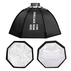 YONGNUO YN Box 55K Softbox Portable Léger Installation Rapide Bowen Mount Softbox pour <span class=keywords><strong>Studio</strong></span> Flash LED Lampe Boîte 55cm - Product Image 2