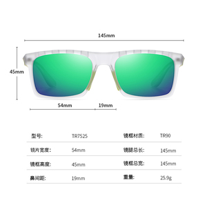 Gafas de Sol Polarizadas para Hombre, Estilo Deportivo Casual, Montura Cuadrada con Orificios de Ventilación, Diseño Vintage, Venta al Por Mayor - Product Image 3
