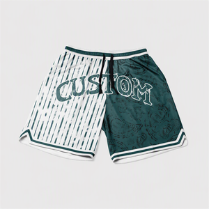 Shorts de basketball Just Don brodés en maille respirante à séchage rapide, haute qualité, vente en gros, collection 2026 - Product Image 4