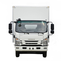 ISUZU KV100 truk pendingin, 3 5 ton kotak Van 4.2m baru 4L mesin Diesel Manual truk lampu kiri dari Isuzu