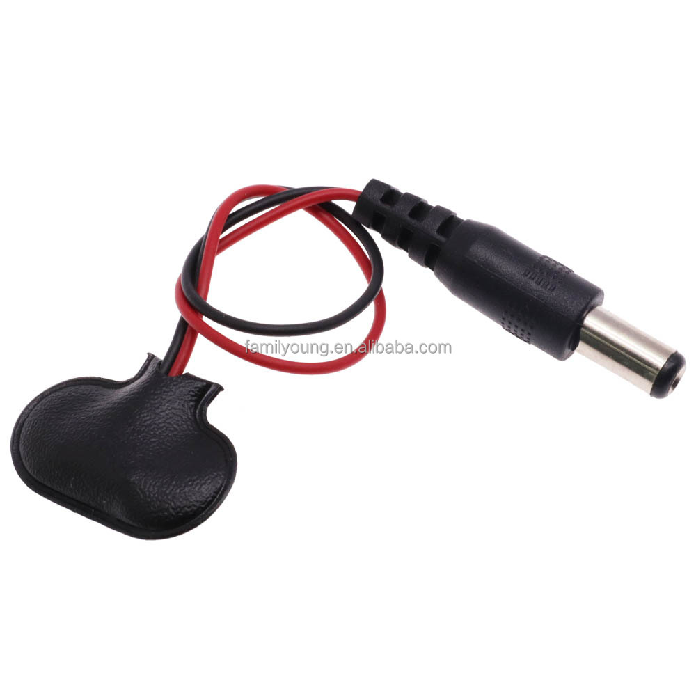 5 Connecteurs Clips Alligator Pour Pile 9V - Câbles UL 24awg, Longueur 15 Cm - Pour Arduino, Bandes LED, Projets électroniques