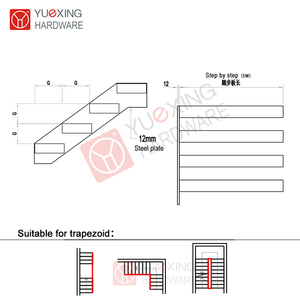 "Mejore el diseño <span class=keywords><strong>de</strong></span> su hogar con una escalera flotante elegante y moderna" Pisada <span class=keywords><strong>de</strong></span> madera Mármol Pisada Barandilla <span class=keywords><strong>de</strong></span> vidrio <span class=keywords><strong>Escaleras</strong></span> voladizas - Product Image 3