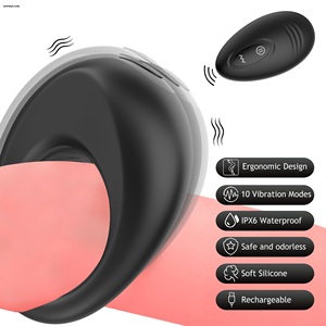 anneau de retard avec télécommande, jouet sexuel <span class=keywords><strong>pour</strong></span> adultes, pénis, éjaculation, <span class=keywords><strong>sexe</strong></span> vibrant à 10 modes, nouveau, 2022 - Product Image 2