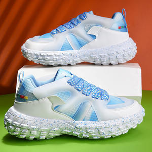 2025 zapatos de suela gruesa bajos de moda cómodos transpirables casuales zapatos deportivos de moda para hombres - Product Image 6