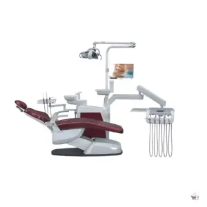 Стоматологическое кресло с стоматологическим табуретом Фошань стоматологическое кресло