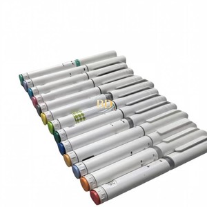 Option de coque de couleur claire pour assortir les coffrets cadeaux, les dispositifs de distribution de liquide jetables s'adaptent aux cartouches en verre de 3 ml. - Product Image 3