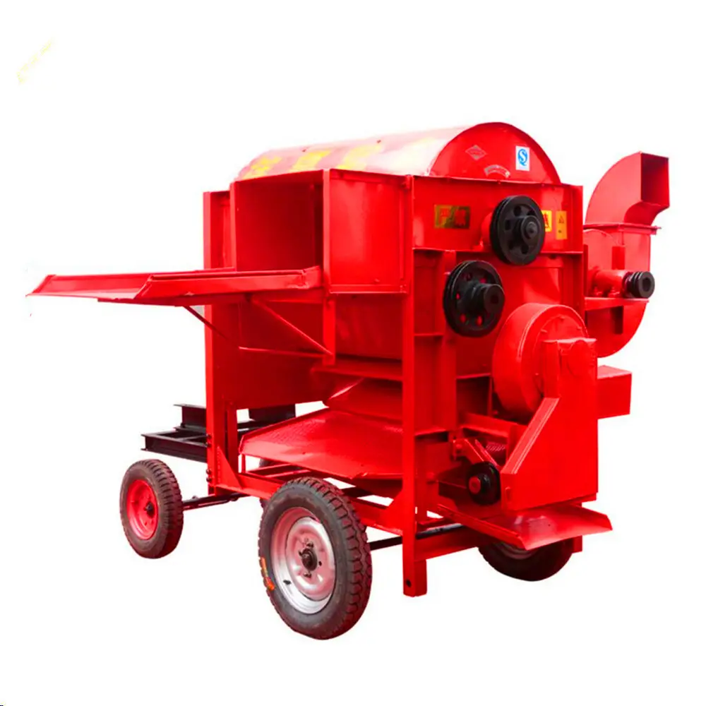 good quality buckwheat shelling machine millet threshing machine for foreign country