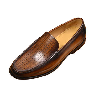 Zapatos Brogue de Cuero Genuino con Suela Antideslizante y Forro Antiolor, Zapatos Formales para Hombre - Product Image 3