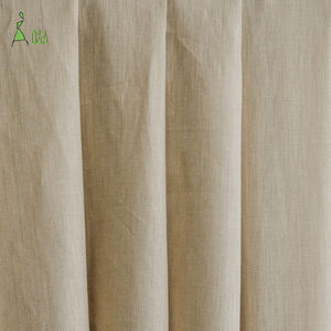 100% tissu de <span class=keywords><strong>lin</strong></span> solide <span class=keywords><strong>Beige</strong></span> naturel tapisserie d'ameublement tissée écologique pour la décoration intérieure pour chemises et robes pour filles et garçons - Product Image 5