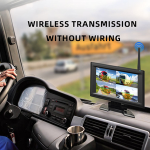 <span class=keywords><strong>Camera</strong></span> không dây sạc năng lượng mặt trời 1080p với tầm nhìn ban đêm Xe tải 10 inch Ghi video 2.4G HD 1/2/3/4 từ cảm biến hình ảnh AHD - Product Image 4