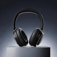Casque ANC supra-auriculaire BT6.0 à réduction de bruit hybride, audio spatial 360, autonomie 50H, pliable, basses HiFi, casque de gaming