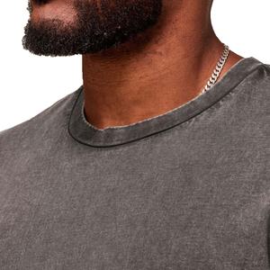 Camiseta de Hombre Personalizada con Logotipo, Estilo Americano de Verano, Simple, de Algodón Puro, de Manga Corta, Holgada y Moderna - Product Image 5