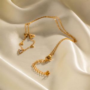 New Trend Product Gold Necklace Women High Quality Zircon Charm Necklace - Product Image 4