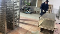 18 niveaux 1780x650x470mm aluminium boulangerie four à pain supports commercial hôtel Restaurant grand chariot de cuisson mobile