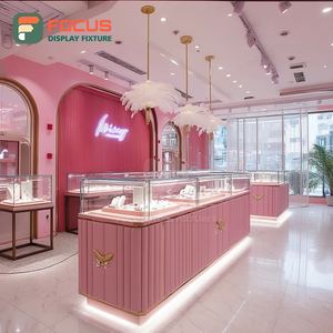 Fabricante de Vitrinas Modernas para Joyería Personalizada, Vitrina de Vidrio Templado para Mostrador de Centro Comercial - Product Image 6