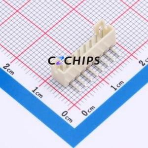 WAFER-PH2.0-8PWZ-Y62 Wire-to-Board Pin Header Bent Lead Through Hole,P=2mm Connector 1x8P 2mm Right Angle Insert PH - Product Image 1