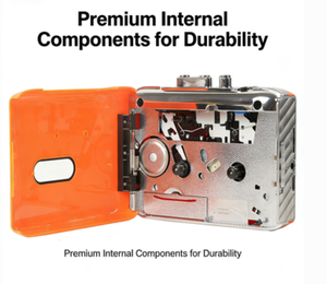 Reproductor de Casetes Portátil Retro al por Mayor con Radio AM/FM y Ranura USB/TF para Aprender Inglés, Convertidor de Casete a MP3, Walkman - Product Image 6