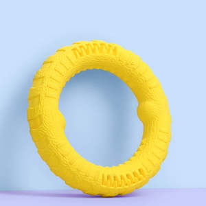 Doe Pet Vente d'usine Jouets à mâcher interactifs flottants Fournitures pour chiens Eva durables Anneau flottant Extracteur d'entraînement extérieur écologique - Product Image 2